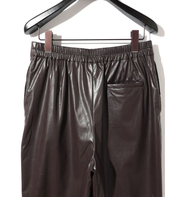 MIDIUMISOLID「MIDIUMISOLID for Ladies シンセティックレザーショートパンツ」|その他|