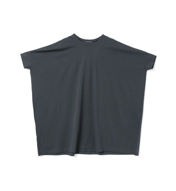 mizuiro ind「mizuiro ind ワイドクルーネックチュニック」|Tシャツ・カットソー|
