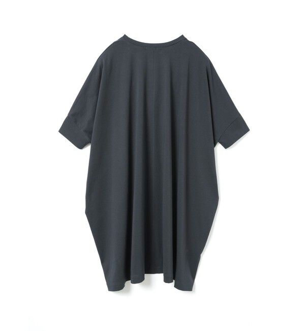 mizuiro ind「mizuiro ind ワイドクルーネックチュニック」|Tシャツ・カットソー|