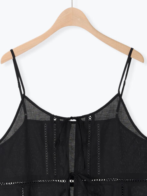 Samansa Mos2「前後2WAYイレヘムキャミチュニック」|シャツ・ブラウス|