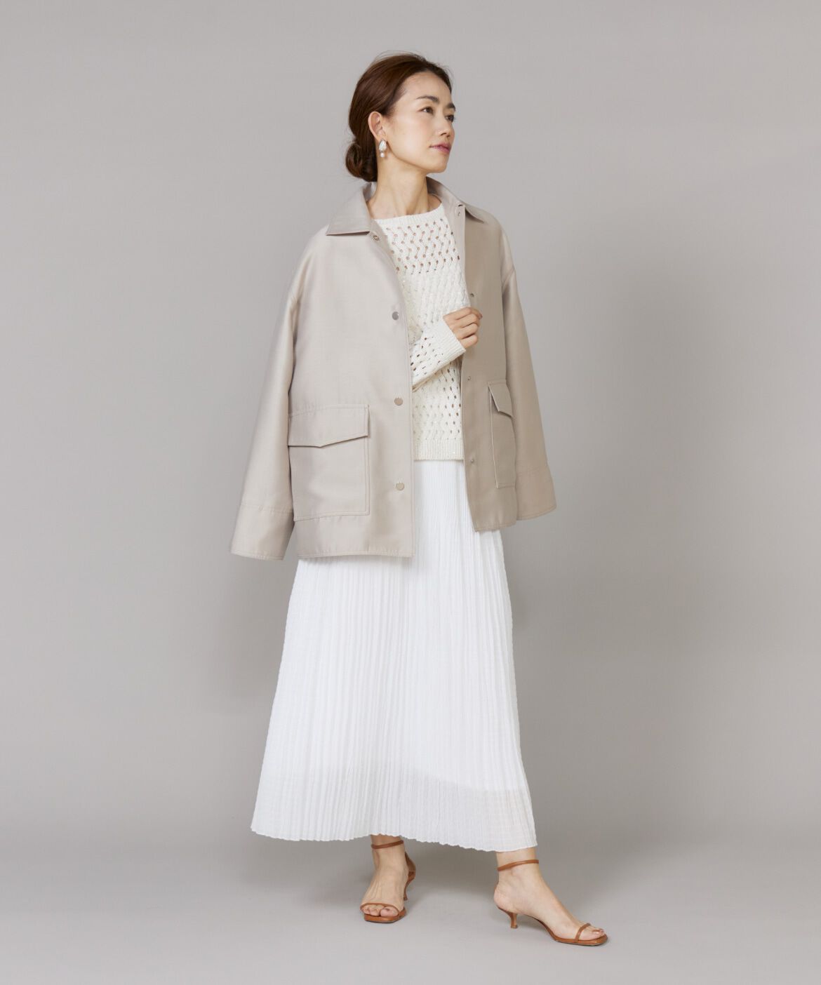 Le Souk「《大きいサイズ》ギャザースカート」|スカート|