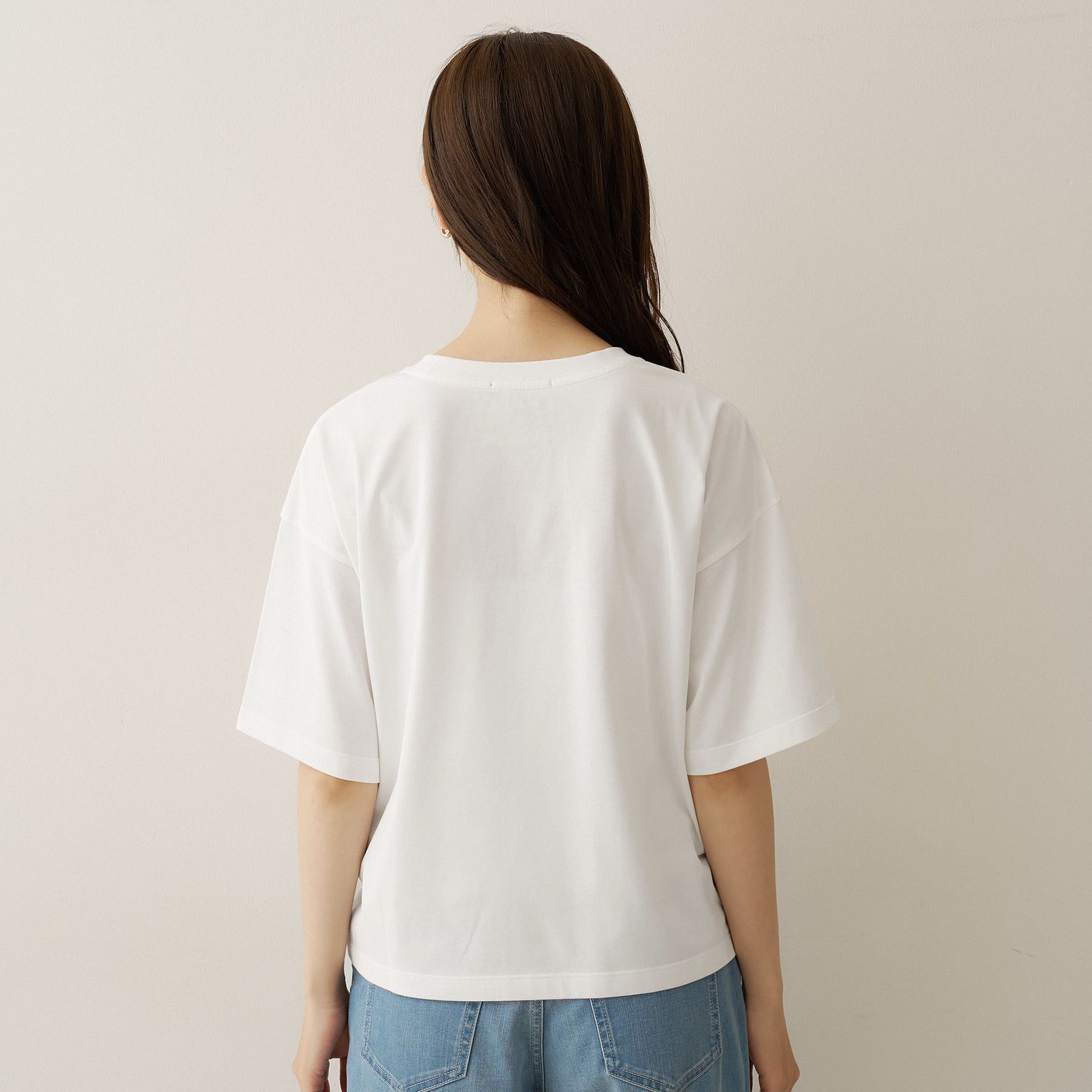 UNTITLED「ベロアプリントロゴT」|Tシャツ・カットソー|