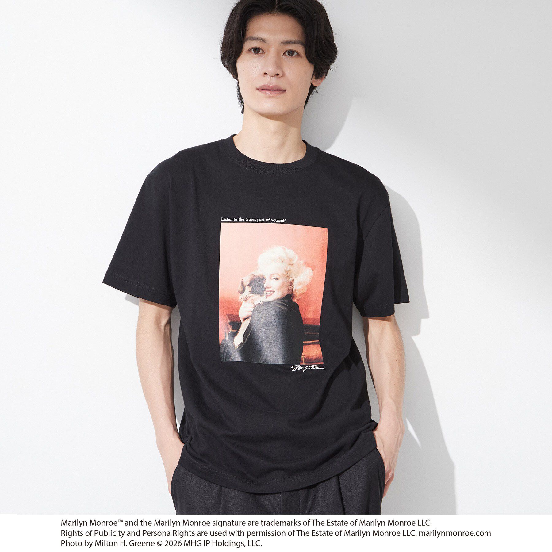 THE SHOP TK「別注マリリン・モンロー / グラフィック半袖Tシャツ」|Tシャツ・カットソー|