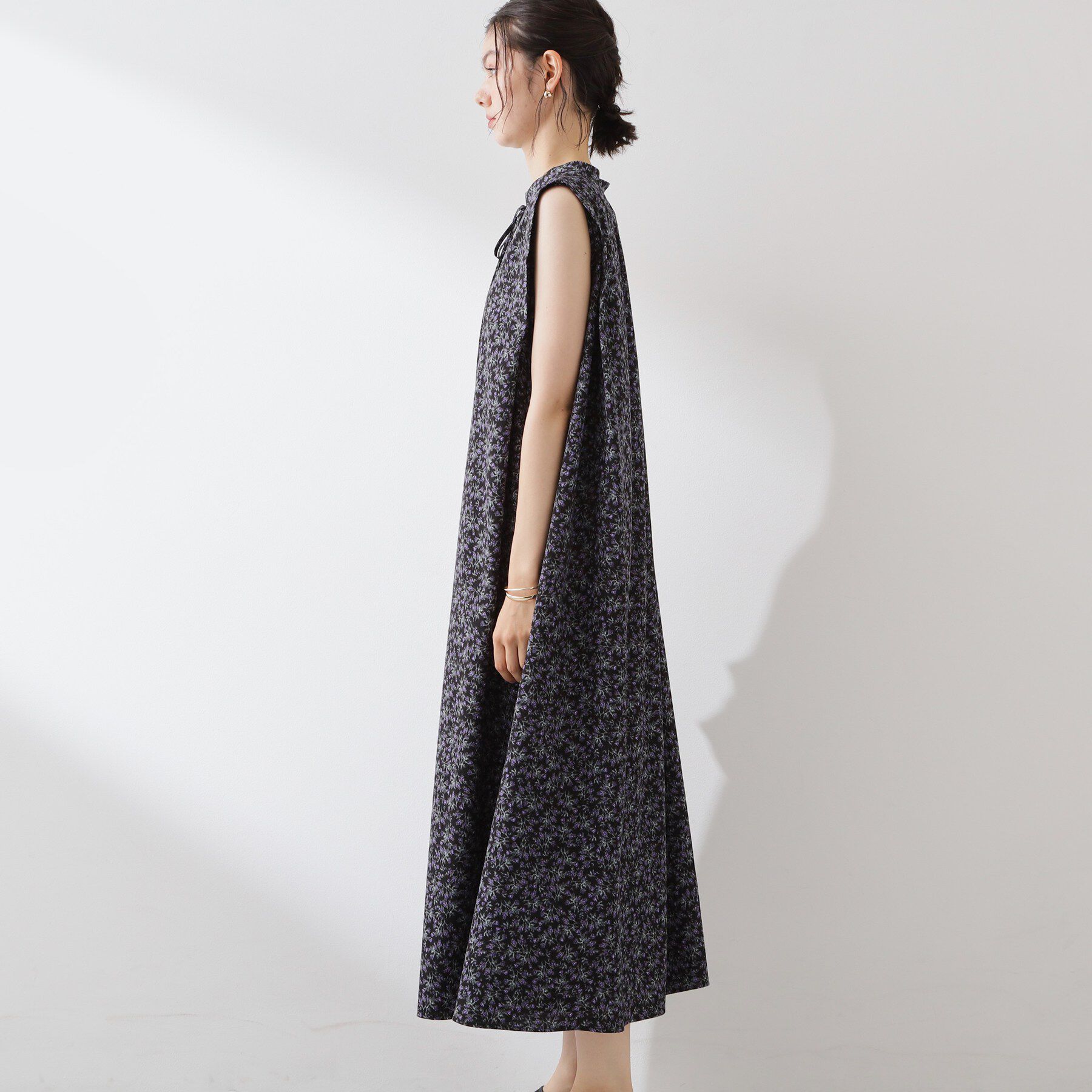 THE SHOP TK「大人のリゾートムード 小花柄ワンピース」|ワンピース|