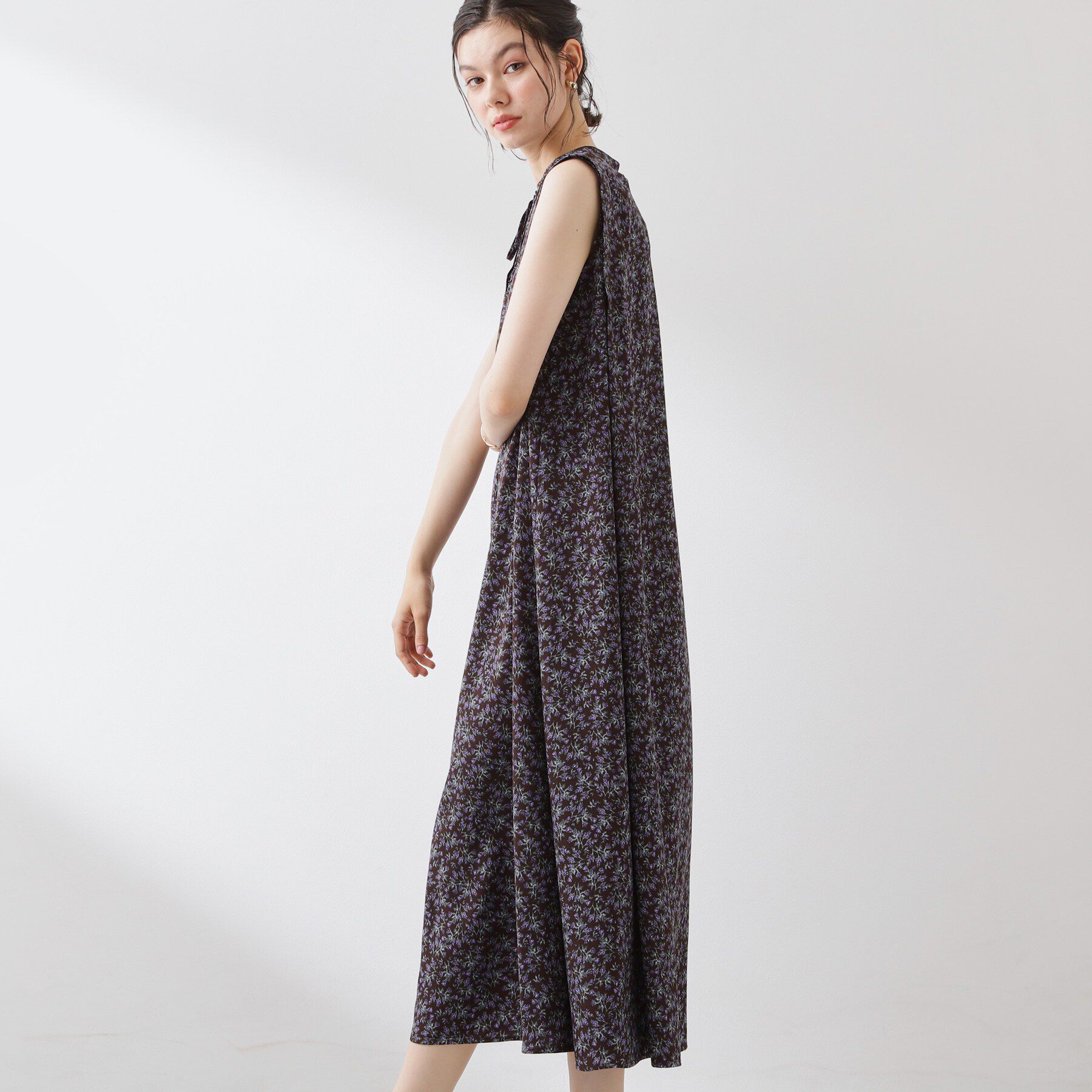 THE SHOP TK「大人のリゾートムード 小花柄ワンピース」|ワンピース|