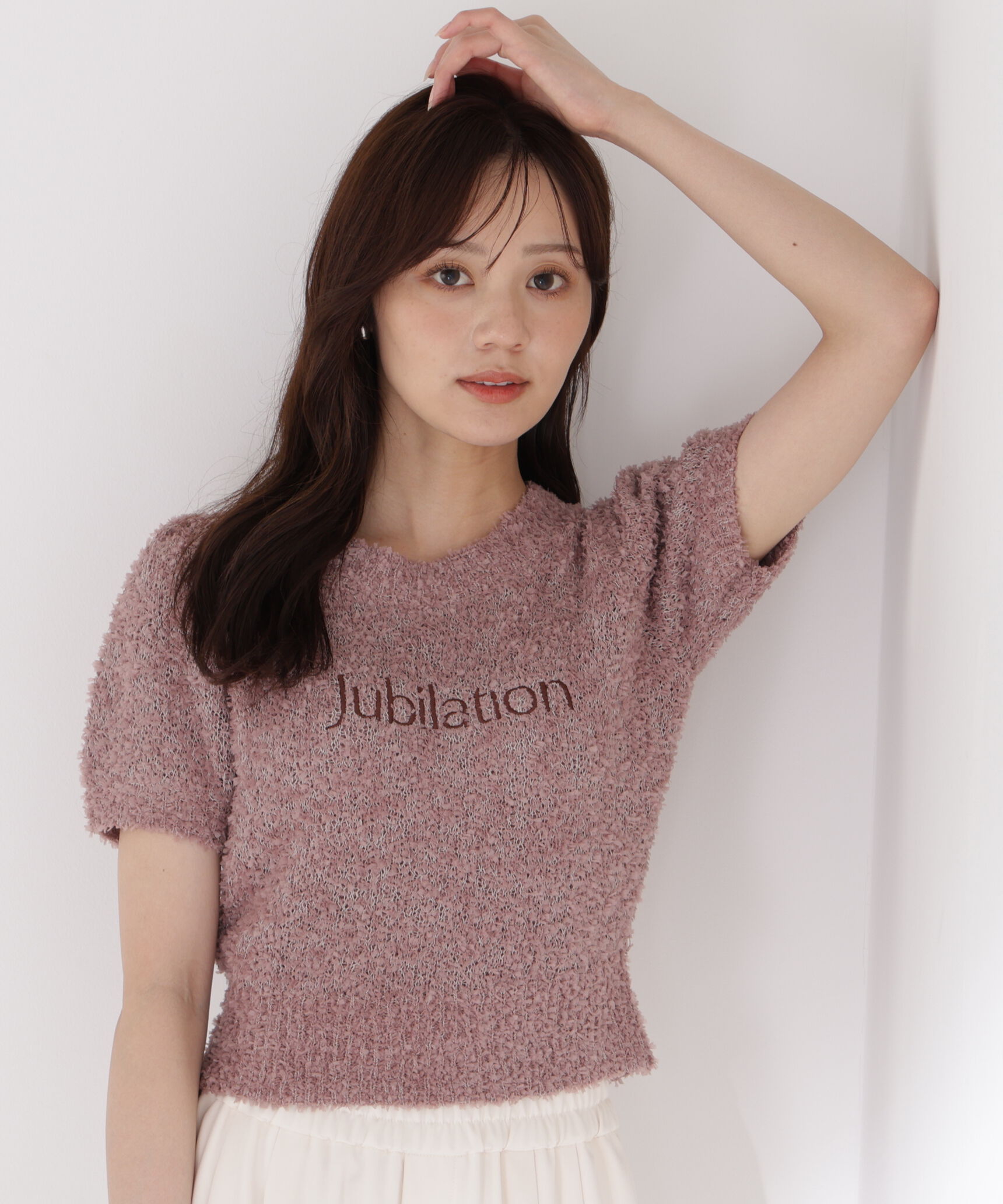 PROPORTION BODY DRESSING「＜EDIT COLOGNE＞テープヤーンコンパクトニットトップス」|ニット・セーター|