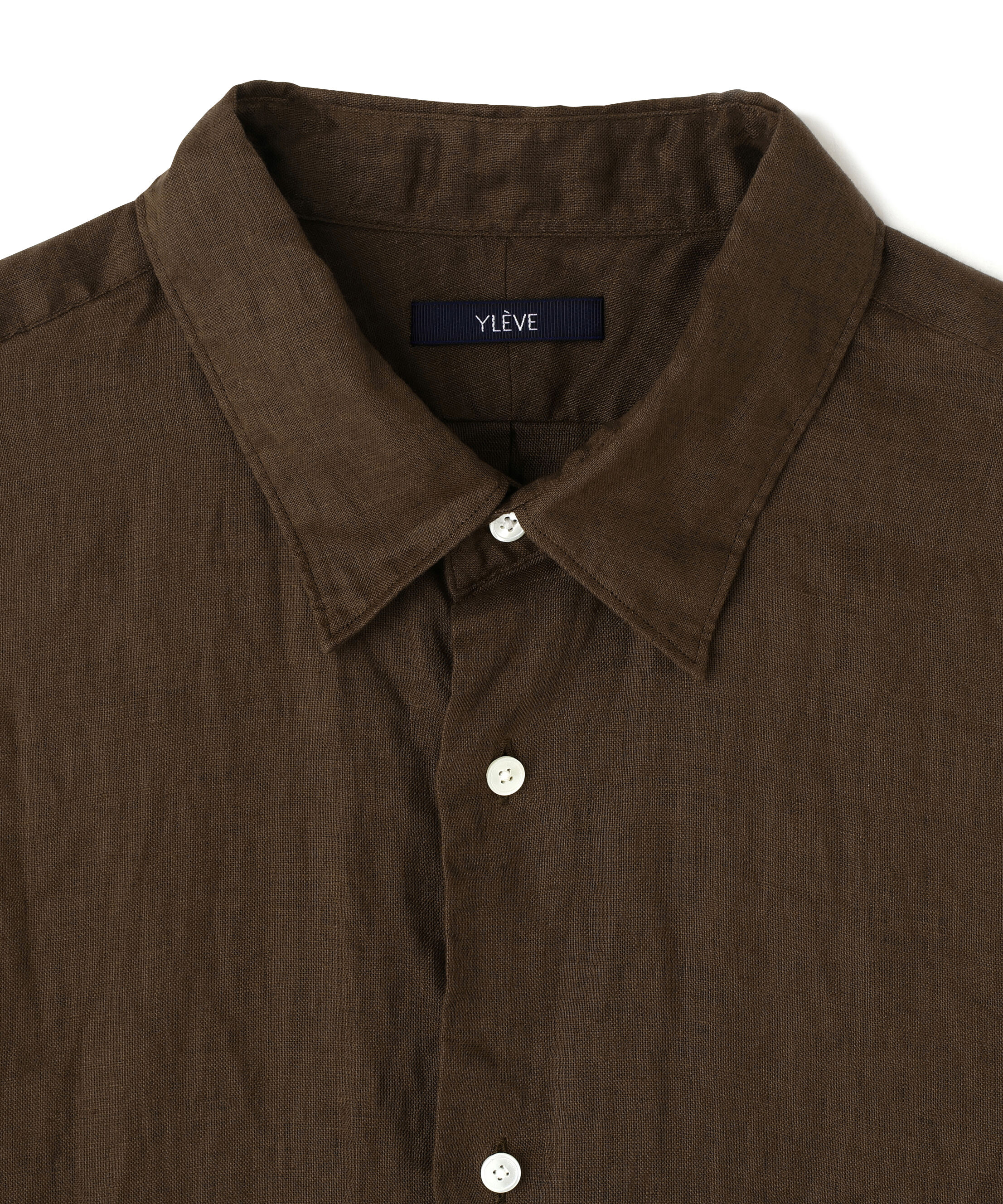 YLEVE 「YLEVE / LINEN BROADCLOTH SHIRT」|シャツ・ブラウス|