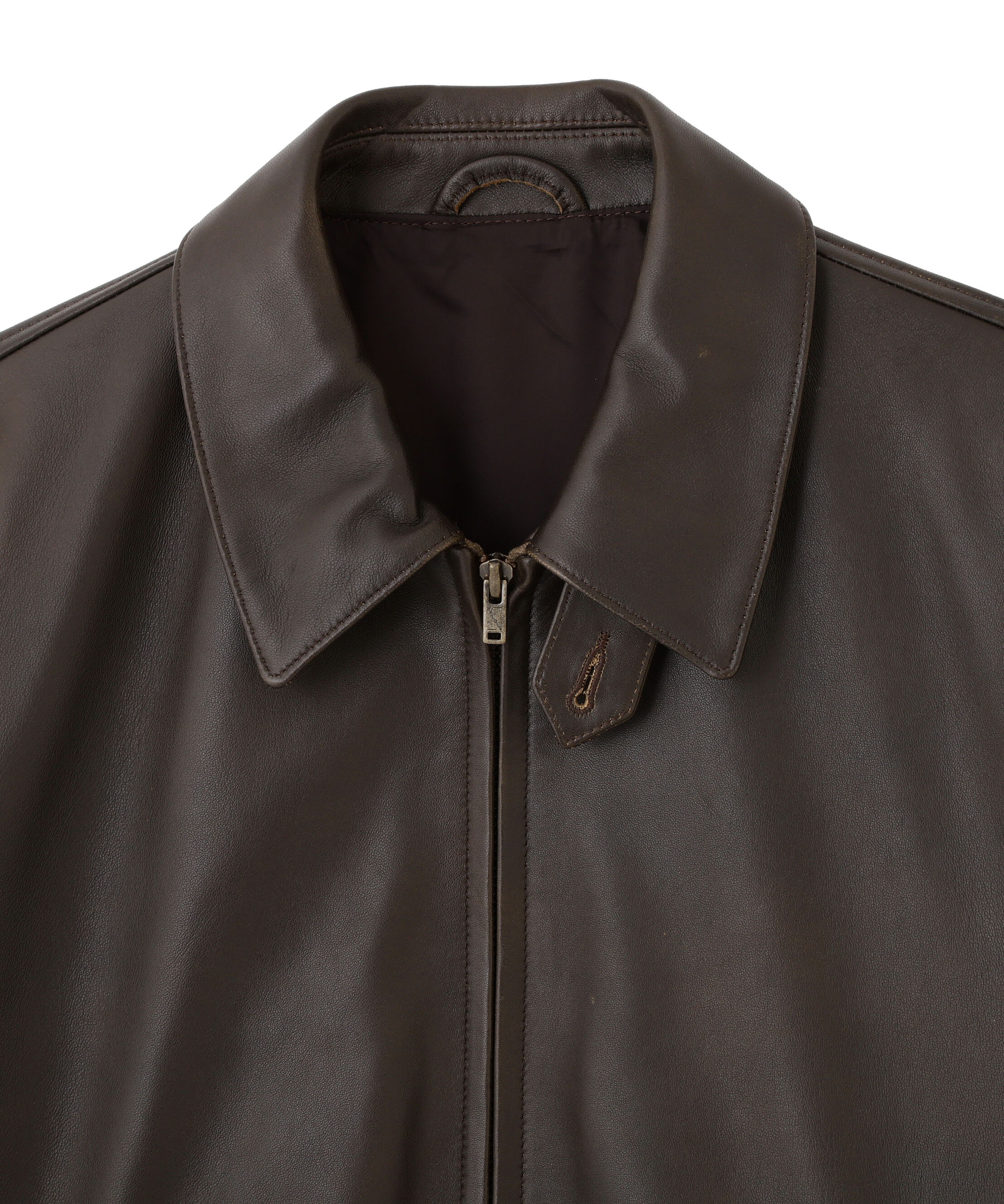 YLEVE 「YLEVE / SHEEP AVIATOR LEATHER JACKET」|ブルゾン・スタジャン|