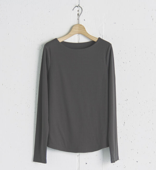 Doux archives「フロントダブルカットソー」|Tシャツ・カットソー|CHARCOAL GRAY