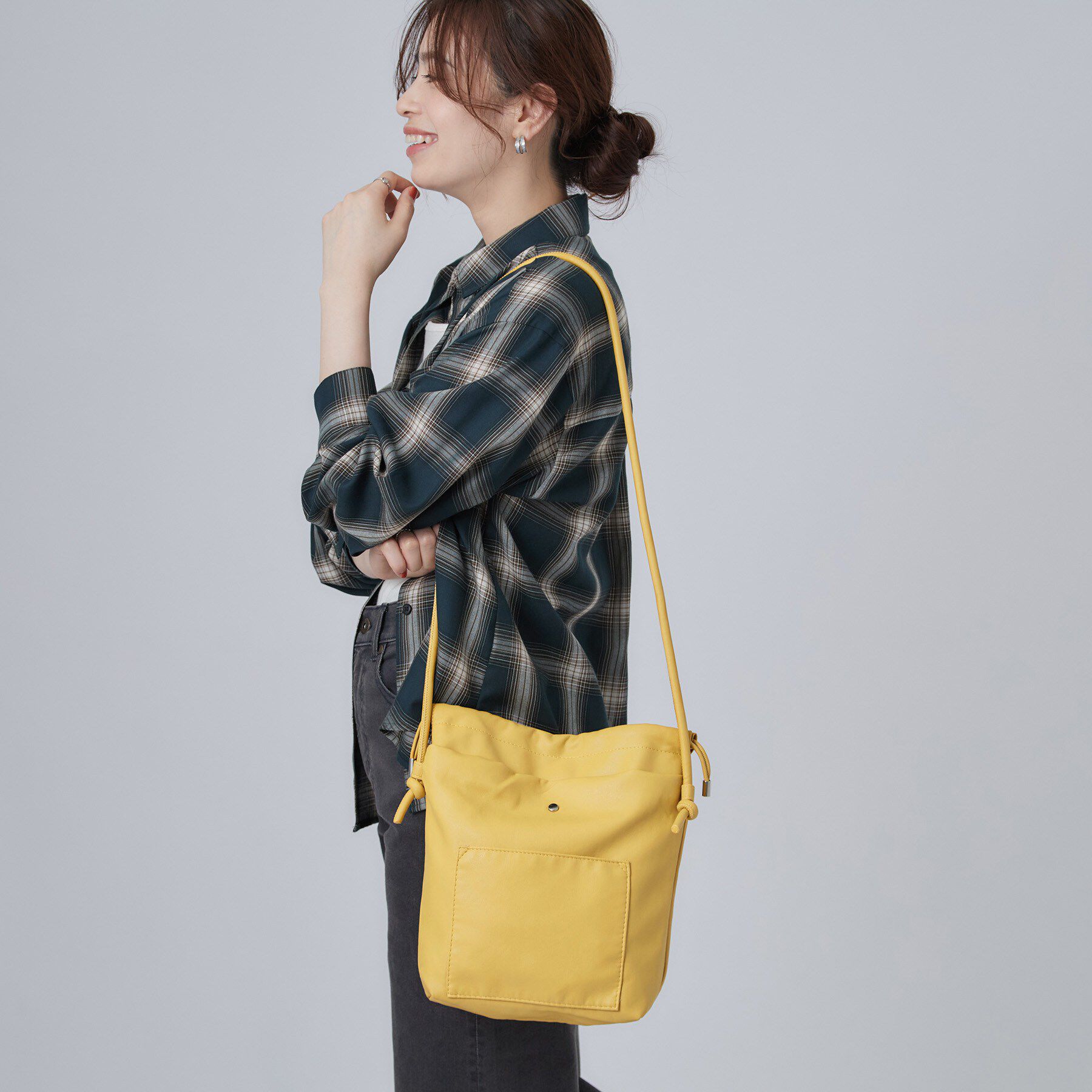 SHOO･LA･RUE「巾着ミニショルダーバッグ」|ショルダー・メッセンジャー|