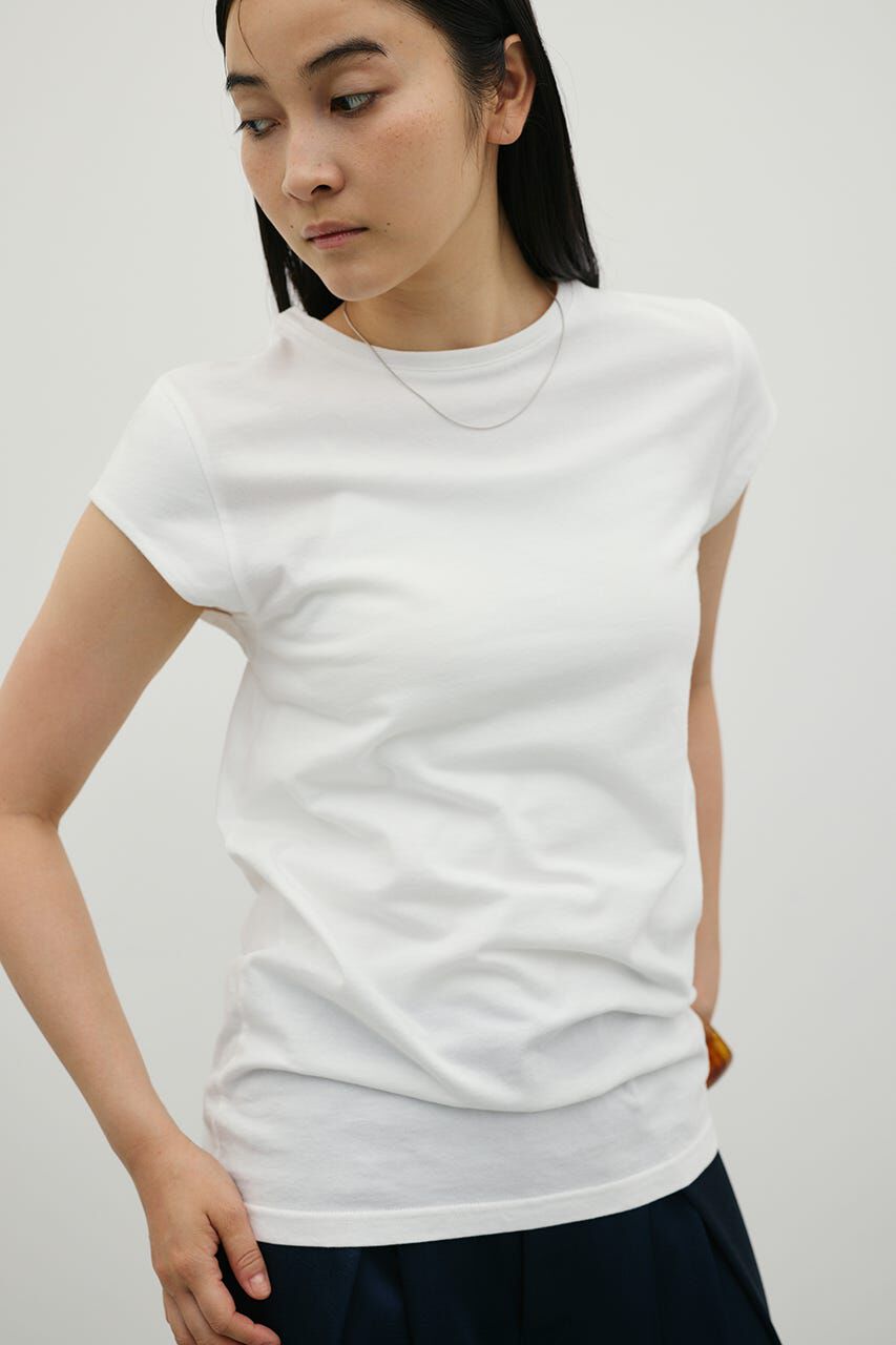 STYLEMIXER「フレンチスリーブT」|Tシャツ・カットソー|WHT