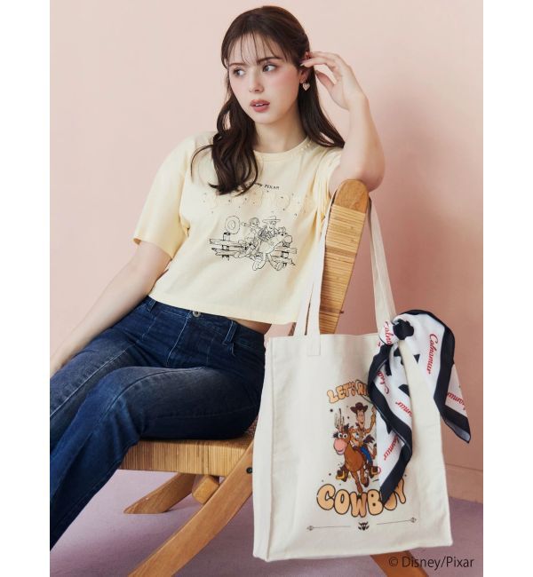 CALNAMUR「【TOY STORY】パッチワークロゴＴシャツ」|Tシャツ・カットソー|