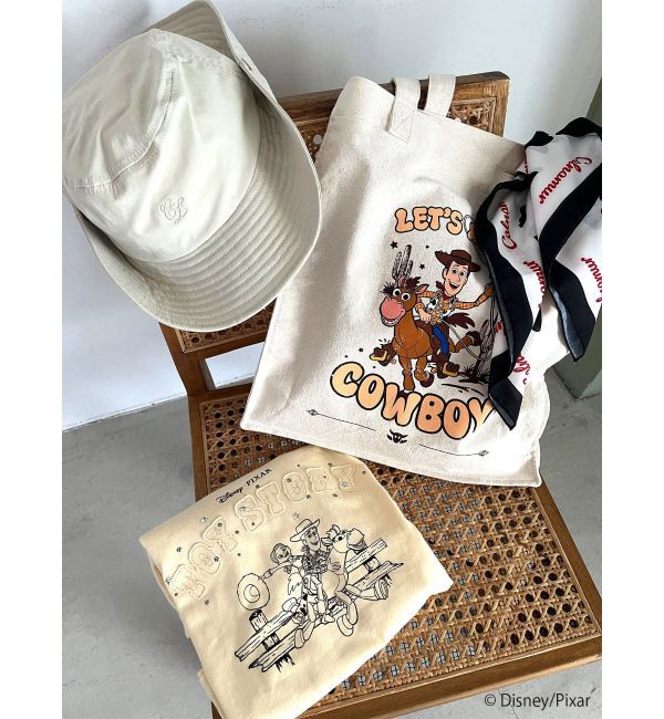 CALNAMUR「【TOY STORY】パッチワークロゴＴシャツ」|Tシャツ・カットソー|