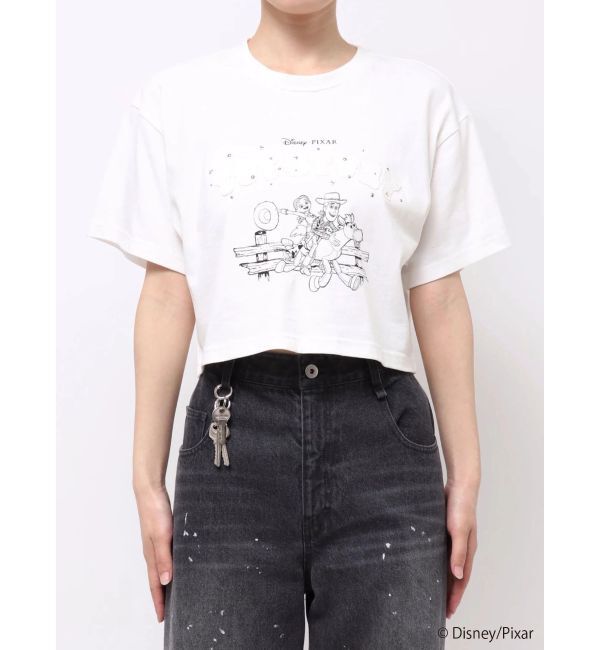 CALNAMUR「【TOY STORY】パッチワークロゴＴシャツ」|Tシャツ・カットソー|