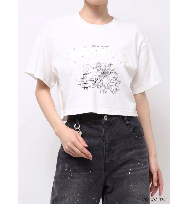 CALNAMUR「【TOY STORY】パッチワークロゴＴシャツ」|Tシャツ・カットソー|