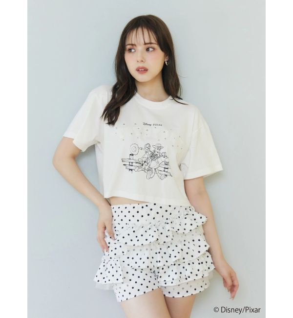 CALNAMUR「【TOY STORY】パッチワークロゴＴシャツ」|Tシャツ・カットソー|