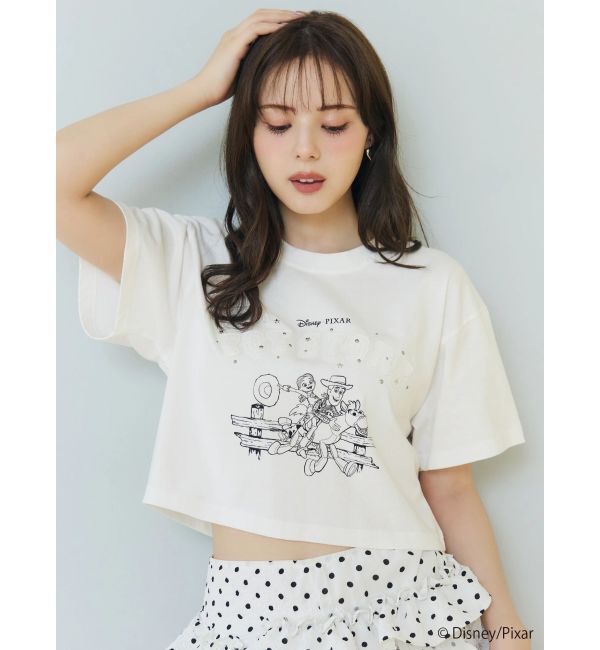 CALNAMUR「【TOY STORY】パッチワークロゴＴシャツ」|Tシャツ・カットソー|