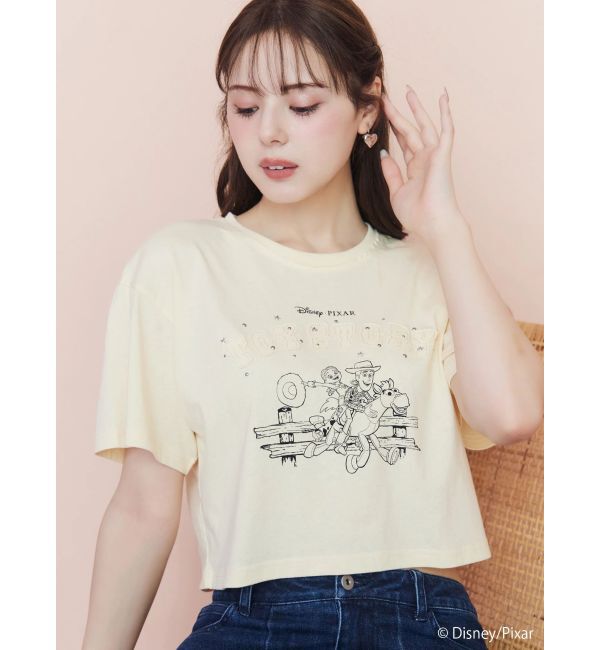 CALNAMUR「【TOY STORY】パッチワークロゴＴシャツ」|Tシャツ・カットソー|