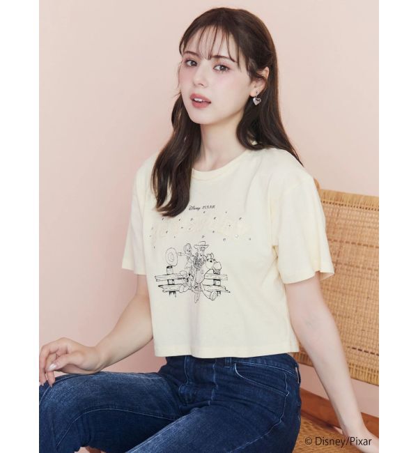 CALNAMUR「【TOY STORY】パッチワークロゴＴシャツ」|Tシャツ・カットソー|