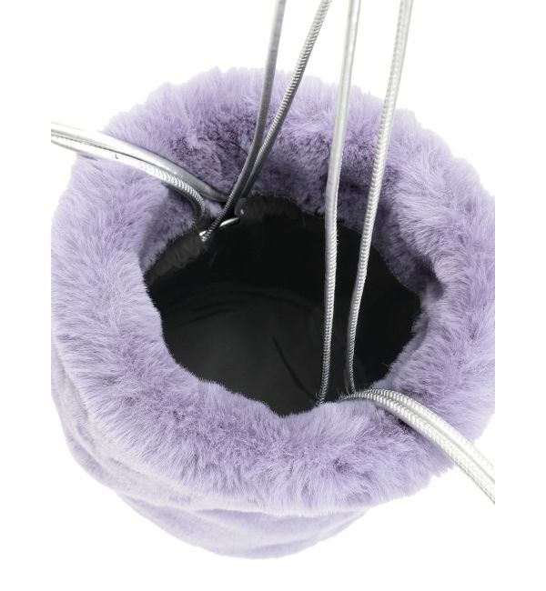 ELENDEEK「ECO FUR DRAWSTRING BAG」|ハンドバッグ|