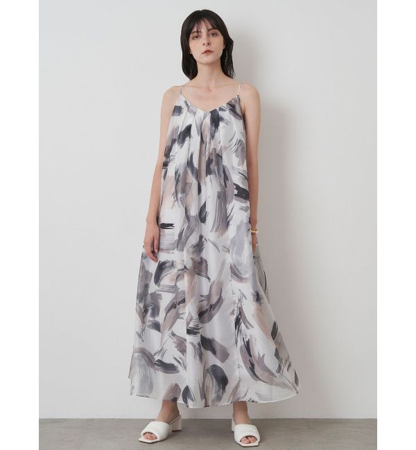 ELENDEEK「PAINTING PATTERN CAMI OP」|ワンピース|