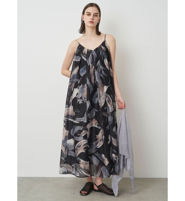 ELENDEEK「PAINTING PATTERN CAMI OP」|ワンピース|