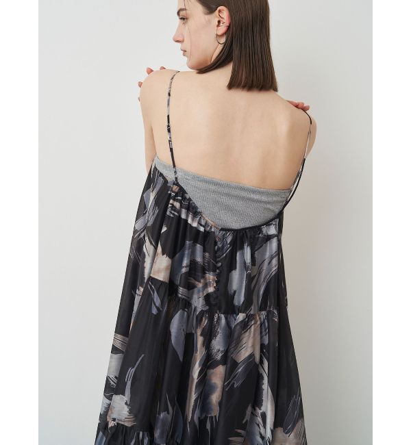 ELENDEEK「PAINTING PATTERN CAMI OP」|ワンピース|