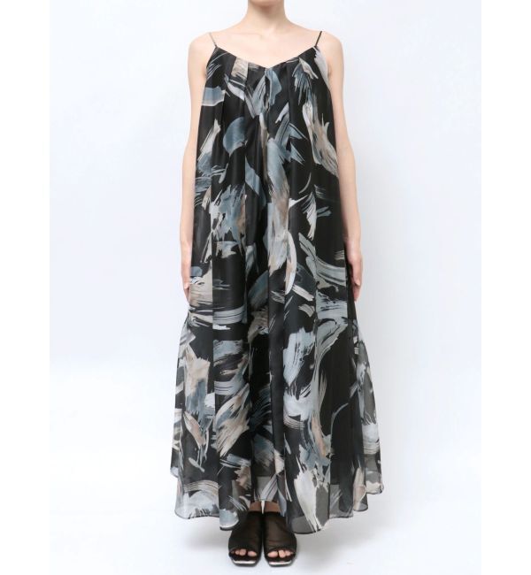 ELENDEEK「PAINTING PATTERN CAMI OP」|ワンピース|