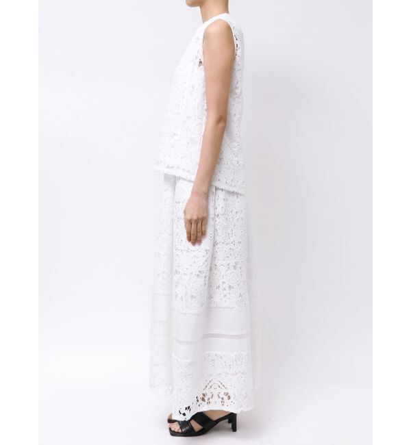 ELENDEEK「LACE LAYERED OP」|ワンピース|
