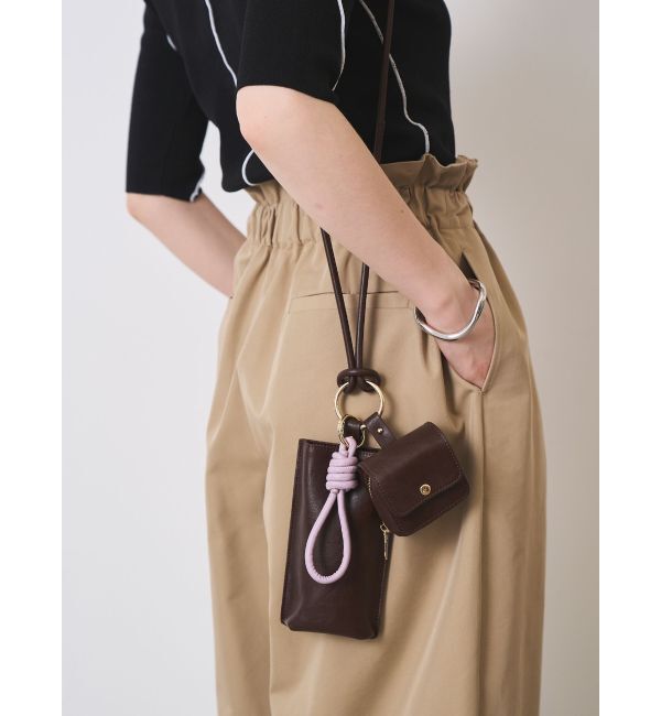 ELENDEEK「MULTI SHOULDER BAG」|ショルダー・メッセンジャー|ブラウン