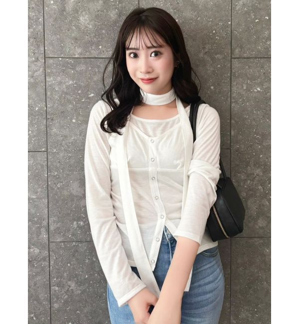 dazzlin「レイヤードデザインカットソー」|Tシャツ・カットソー|