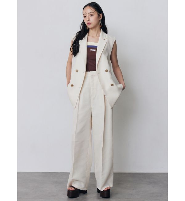 MURUA「ダブルタックワイドパンツ【セットアップ着用可】」|その他|