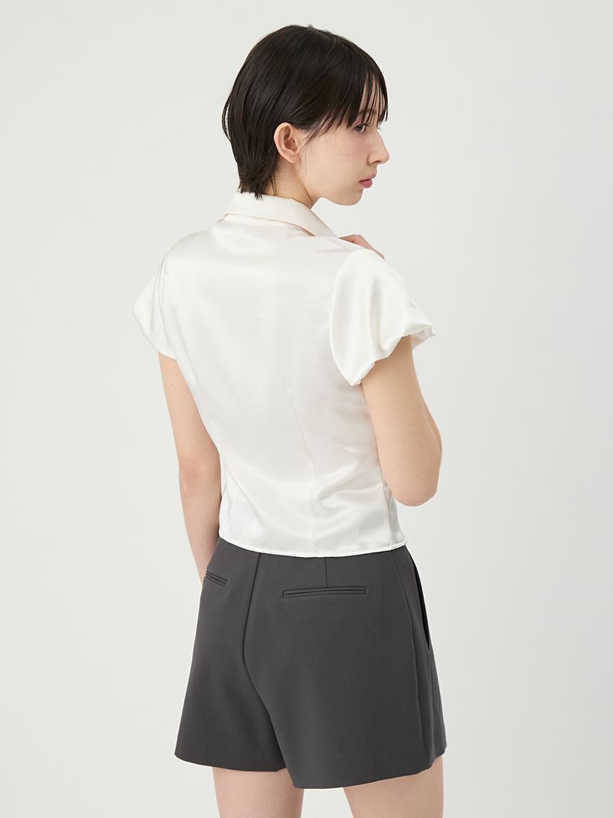 LILY BROWN「ベルト付きタックショートパンツ」|その他|