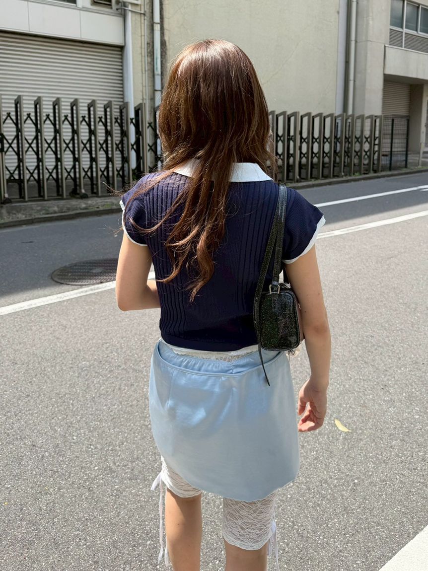LILY BROWN「サテンミニスカショートパンツ」|その他|