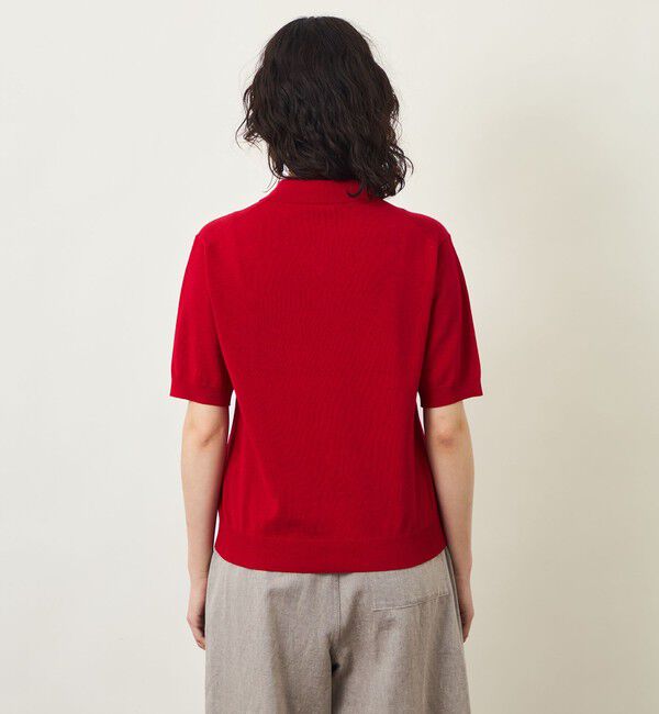 MACKINTOSH PHILOSOPHY「GREY LABEL リネンミックスポロニット」|ニット・セーター|