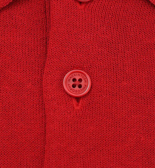 MACKINTOSH PHILOSOPHY「GREY LABEL リネンミックスポロニット」|ニット・セーター|