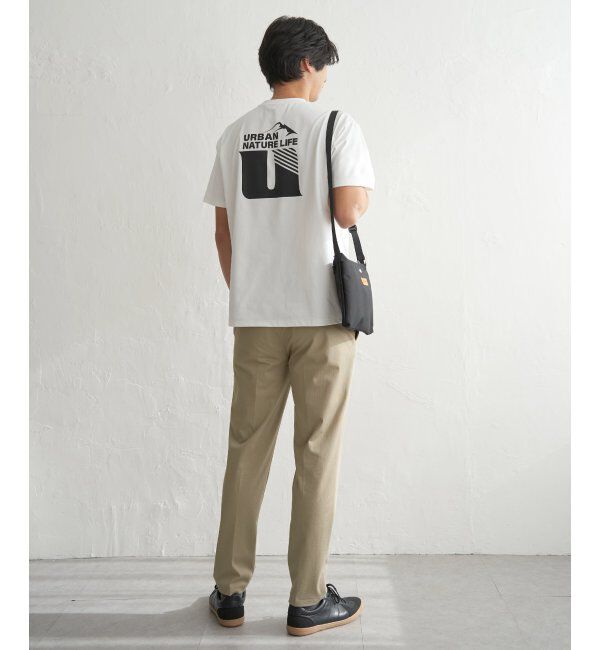 ikka「URBAN NATURE LIFE アーバンネイチャーライフ ドライSP冷感プリントTシャツ」|Tシャツ・カットソー|