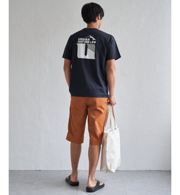 ikka「URBAN NATURE LIFE アーバンネイチャーライフ ドライSP冷感プリントTシャツ」|Tシャツ・カットソー|