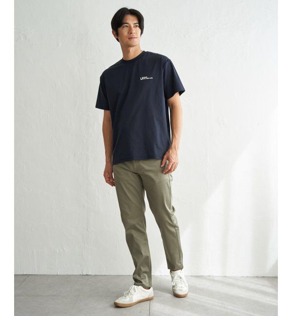 ikka「URBAN NATURE LIFE アーバンネイチャーライフ ドライSP冷感プリントTシャツ」|Tシャツ・カットソー|