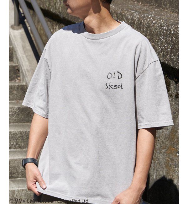 VENCE share style「Banksy バンクシー Keep it real スノーウォッシュTシャツ」|Tシャツ・カットソー|