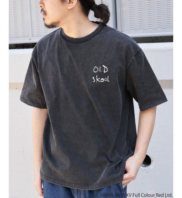 VENCE share style「Banksy バンクシー Keep it real スノーウォッシュTシャツ」|Tシャツ・カットソー|