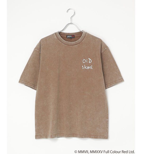VENCE share style「Banksy バンクシー Keep it real スノーウォッシュTシャツ」|Tシャツ・カットソー|