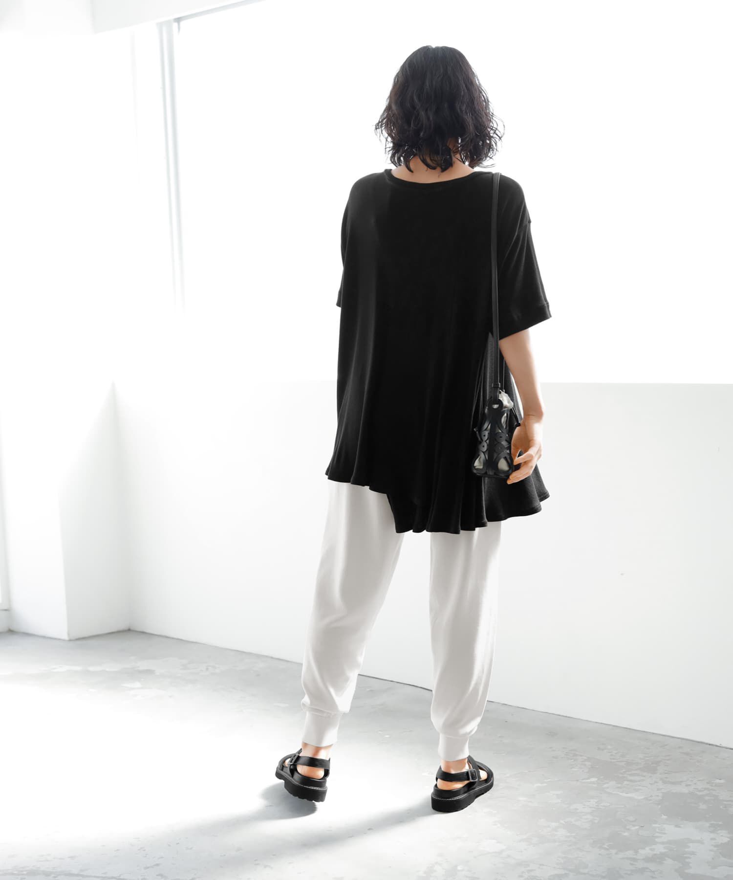 STYLE DELI「【Made in JAPAN】アシンメトリーカットトップス」|Tシャツ・カットソー|