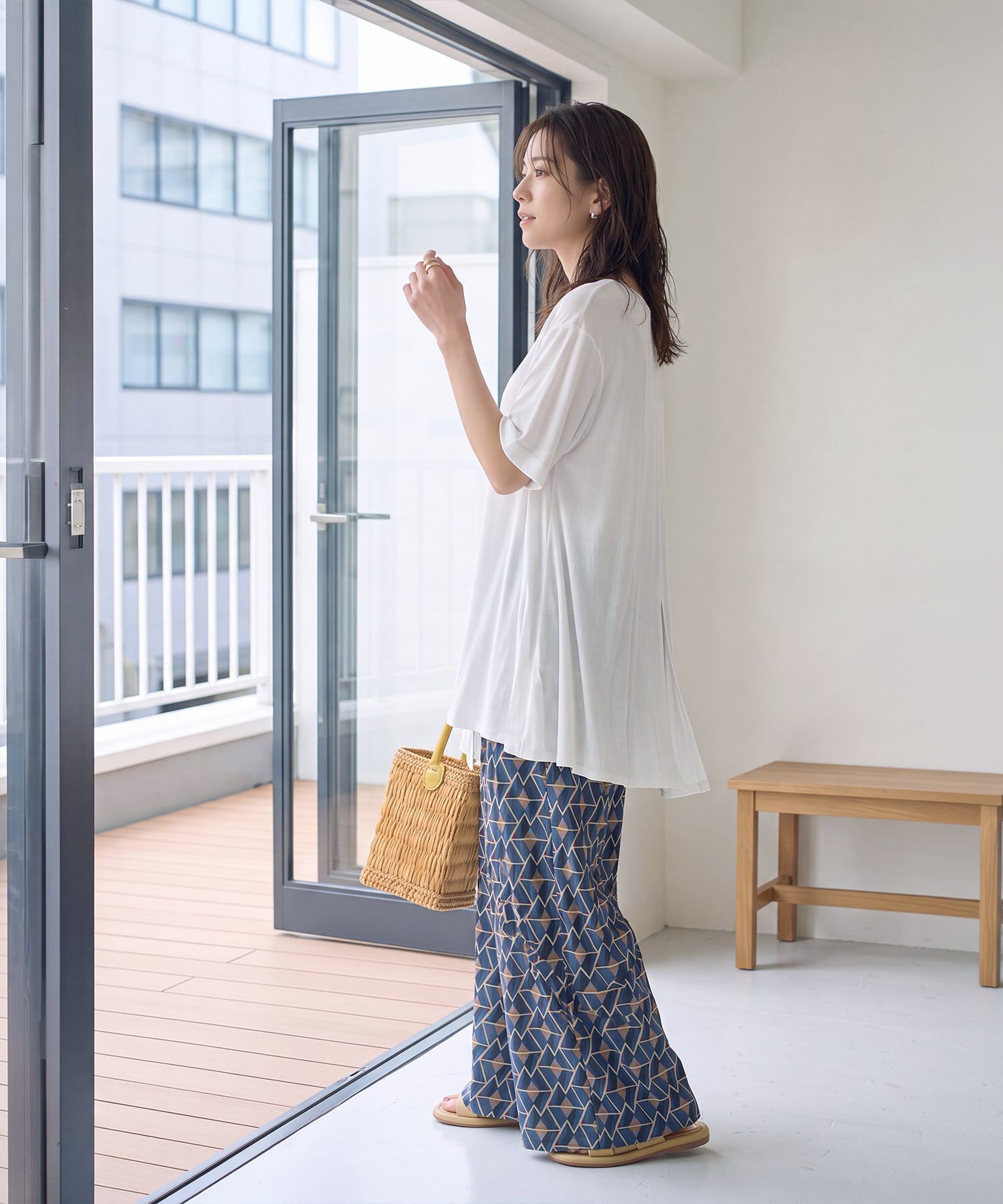 STYLE DELI「【Made in JAPAN】アシンメトリーカットトップス」|Tシャツ・カットソー|