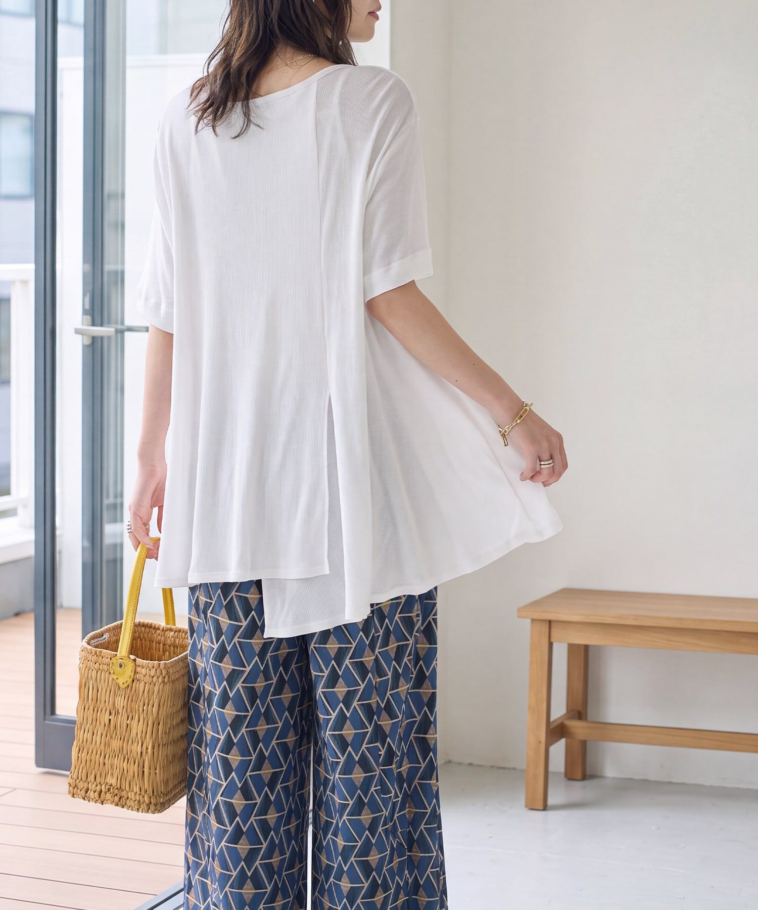 STYLE DELI「【Made in JAPAN】アシンメトリーカットトップス」|Tシャツ・カットソー|