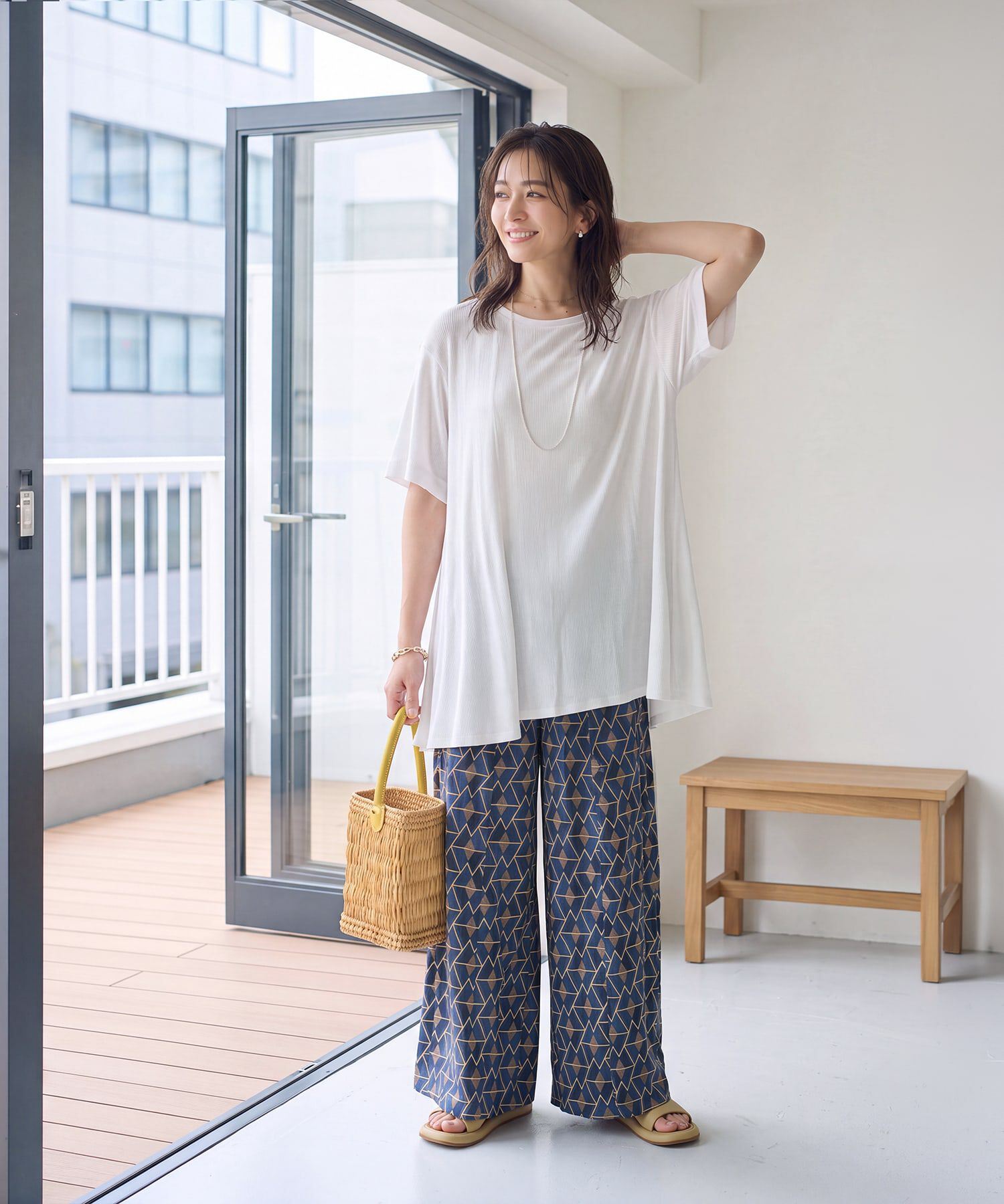STYLE DELI「【Made in JAPAN】アシンメトリーカットトップス」|Tシャツ・カットソー|