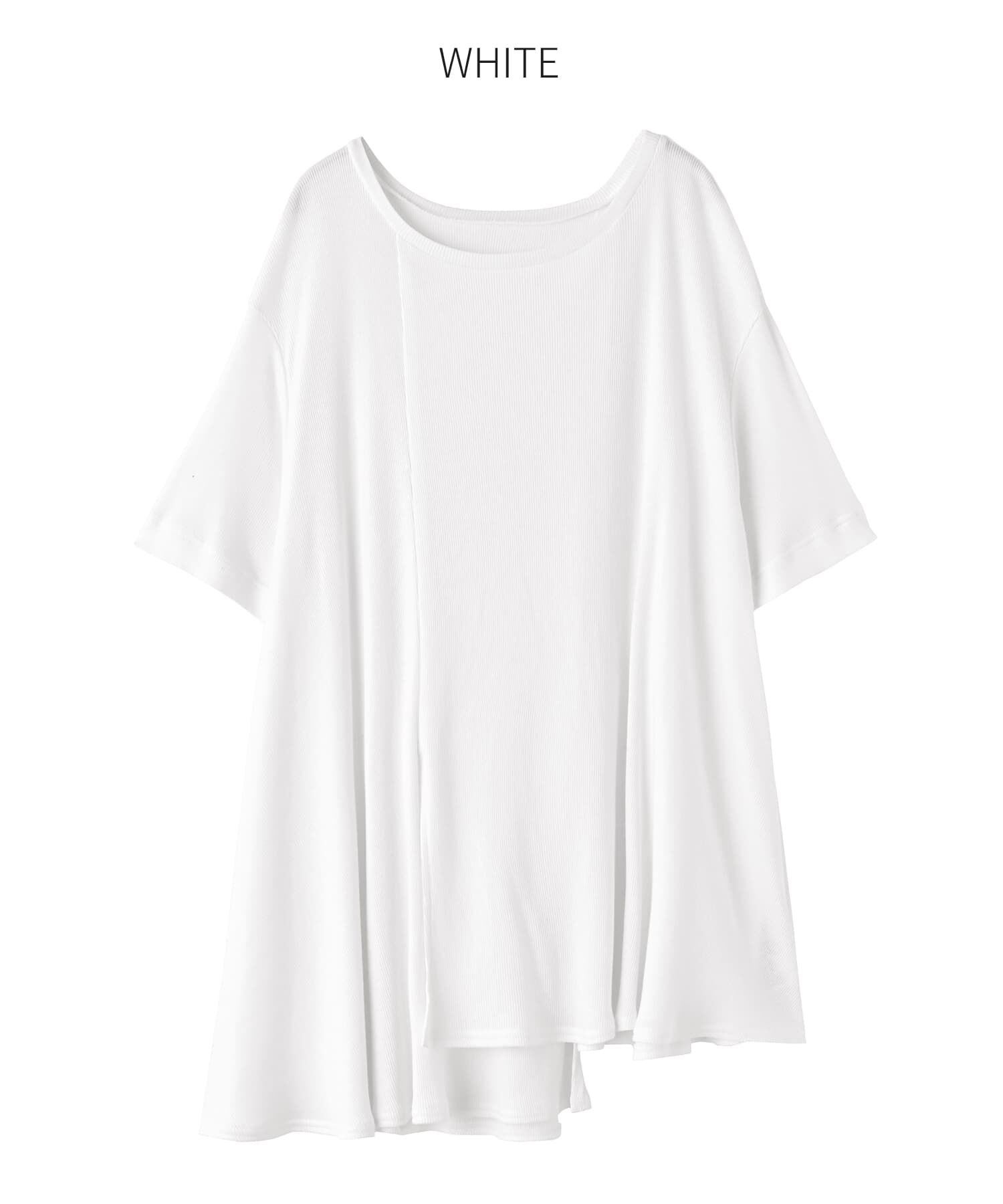 STYLE DELI「【Made in JAPAN】アシンメトリーカットトップス」|Tシャツ・カットソー|