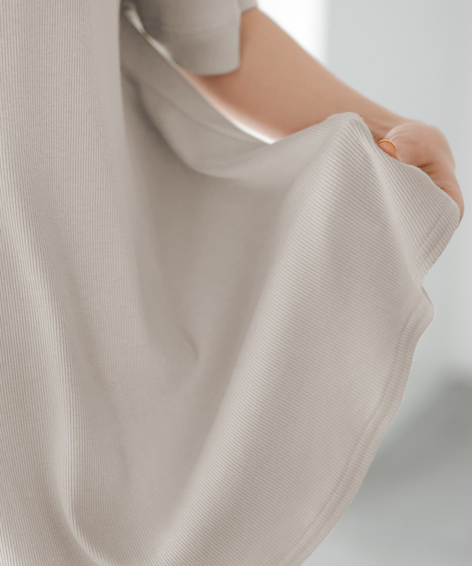 STYLE DELI「【Made in JAPAN】アシンメトリーカットトップス」|Tシャツ・カットソー|