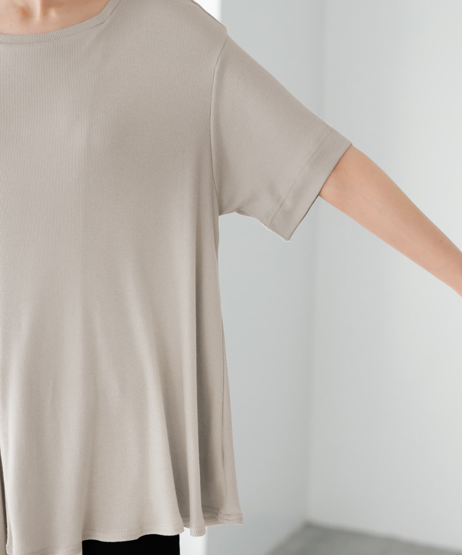 STYLE DELI「【Made in JAPAN】アシンメトリーカットトップス」|Tシャツ・カットソー|