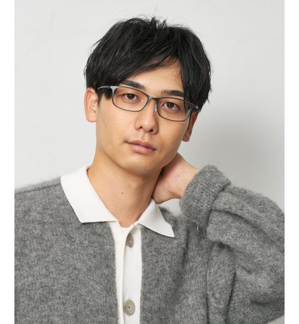  「ウェリントン型メガネ｜軽量｜伊達メガネ｜度あり｜度なし｜Zoff｜SMART SKINNY レンズ交換券付」|メガネ|